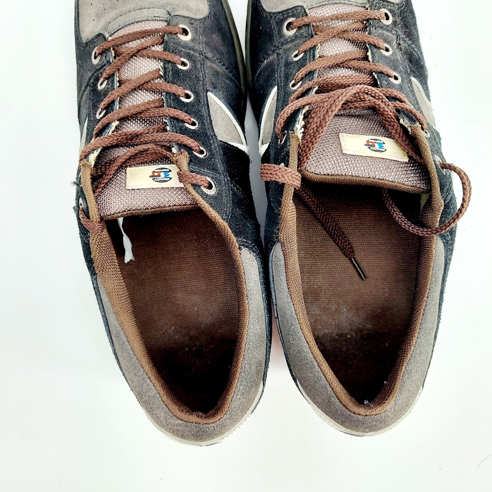 Gravity Defyer Black White Suede Sneakers 11.5 - Picture 7 of 14